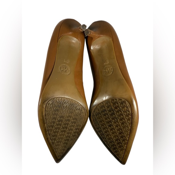 Michael Kors Tan Leather Heels - Picture 6 of 6